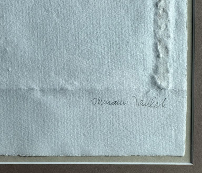 Detail signatury