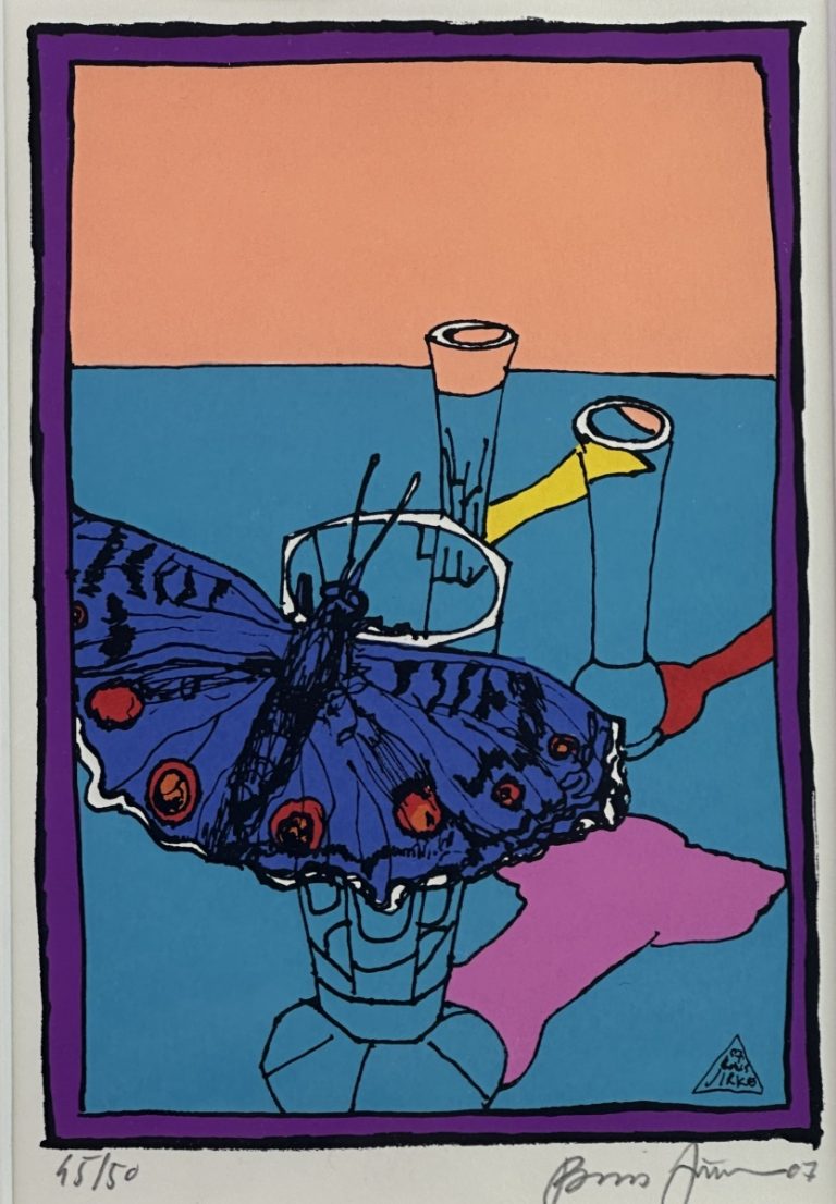 Barevná litografie.