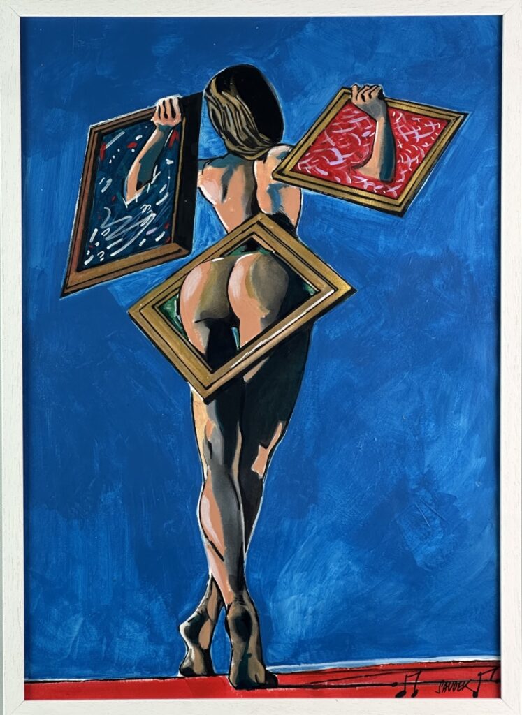 Exhibice exponátů - Patrik Saudek