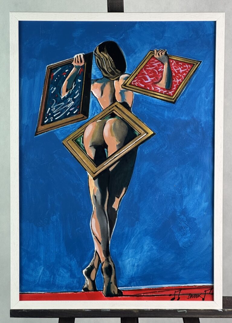Exhibice exponátů - Patrik Saudek