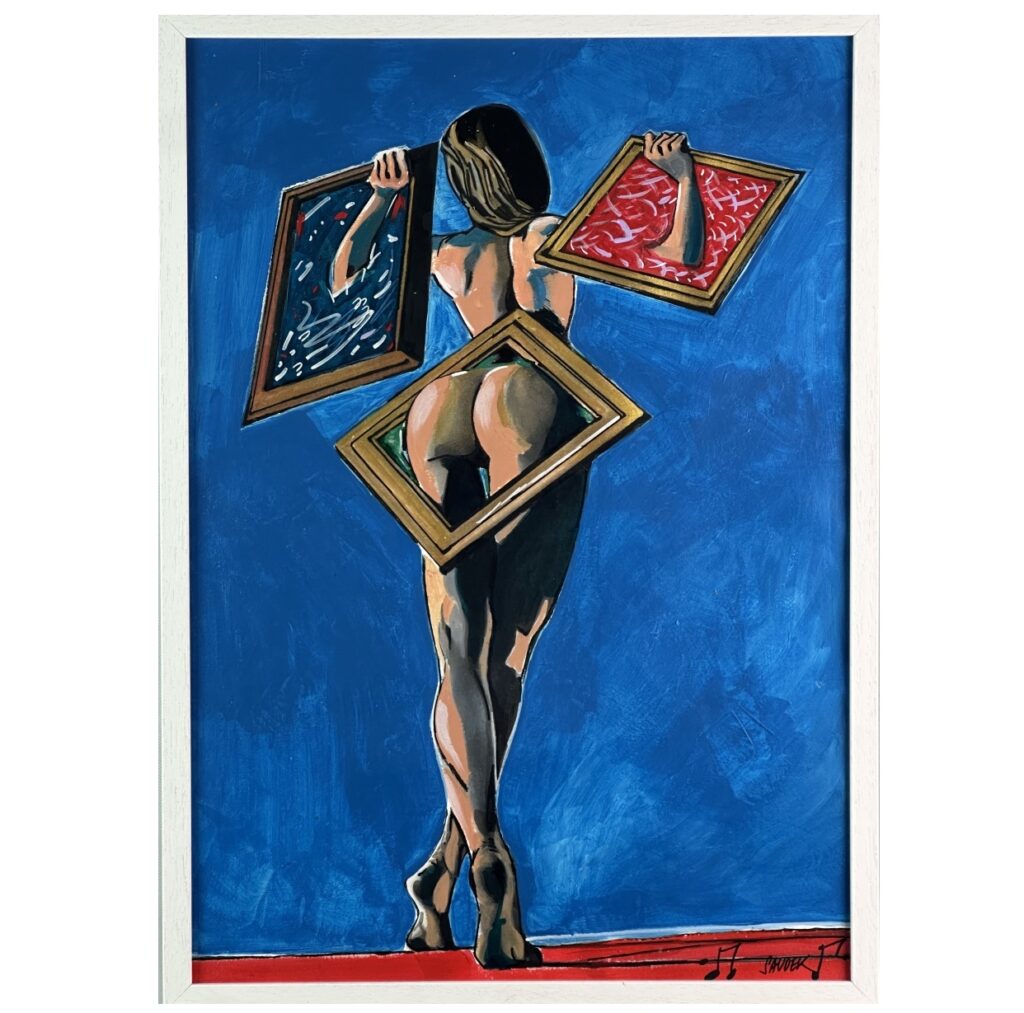 Exhibice exponátů - Patrik Saudek
